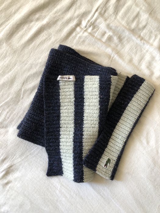 Шерстяний шарф Lacoste лакосте оригінал