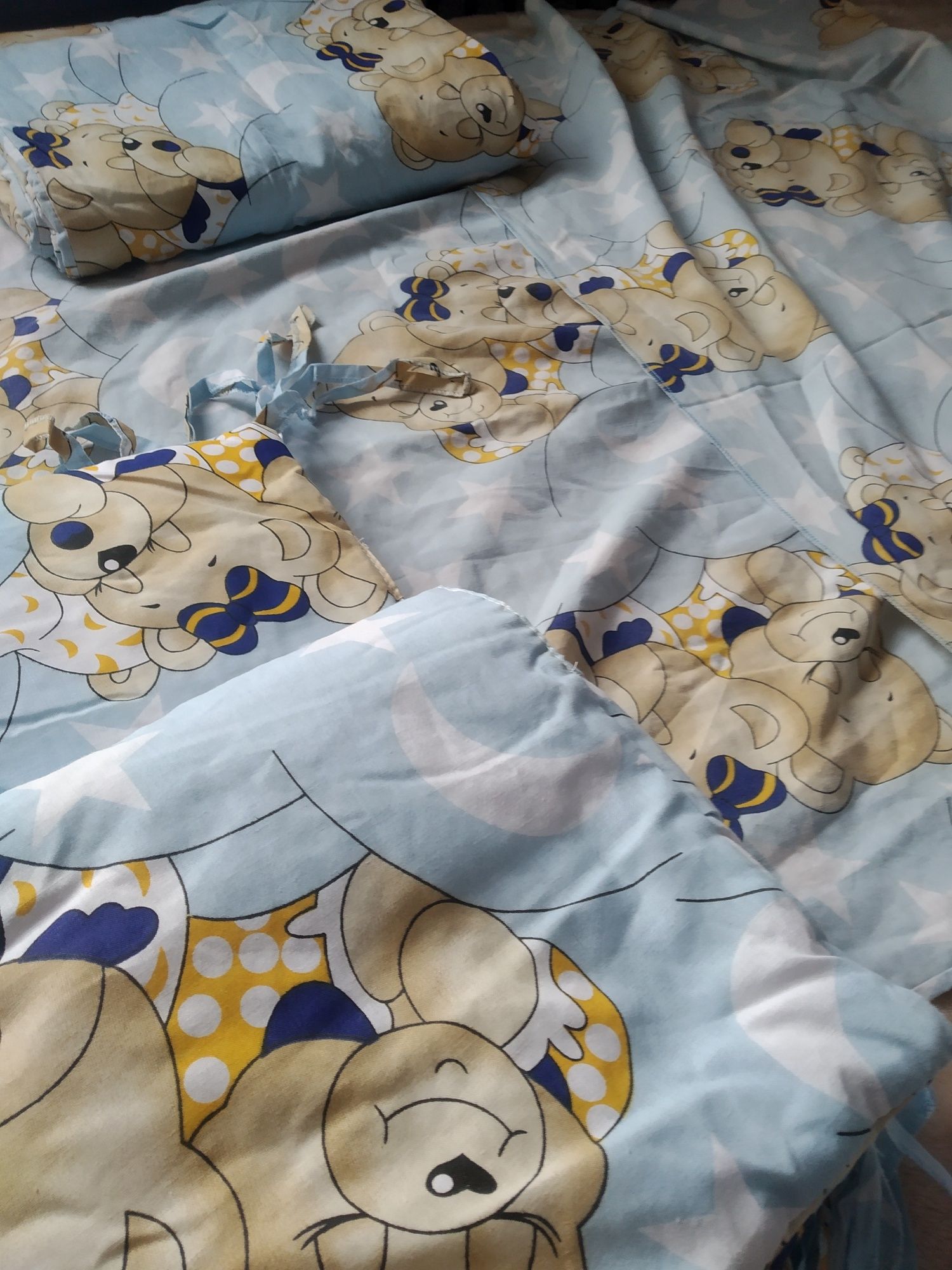 Комплект постельного в детскую кроватку для мальчика