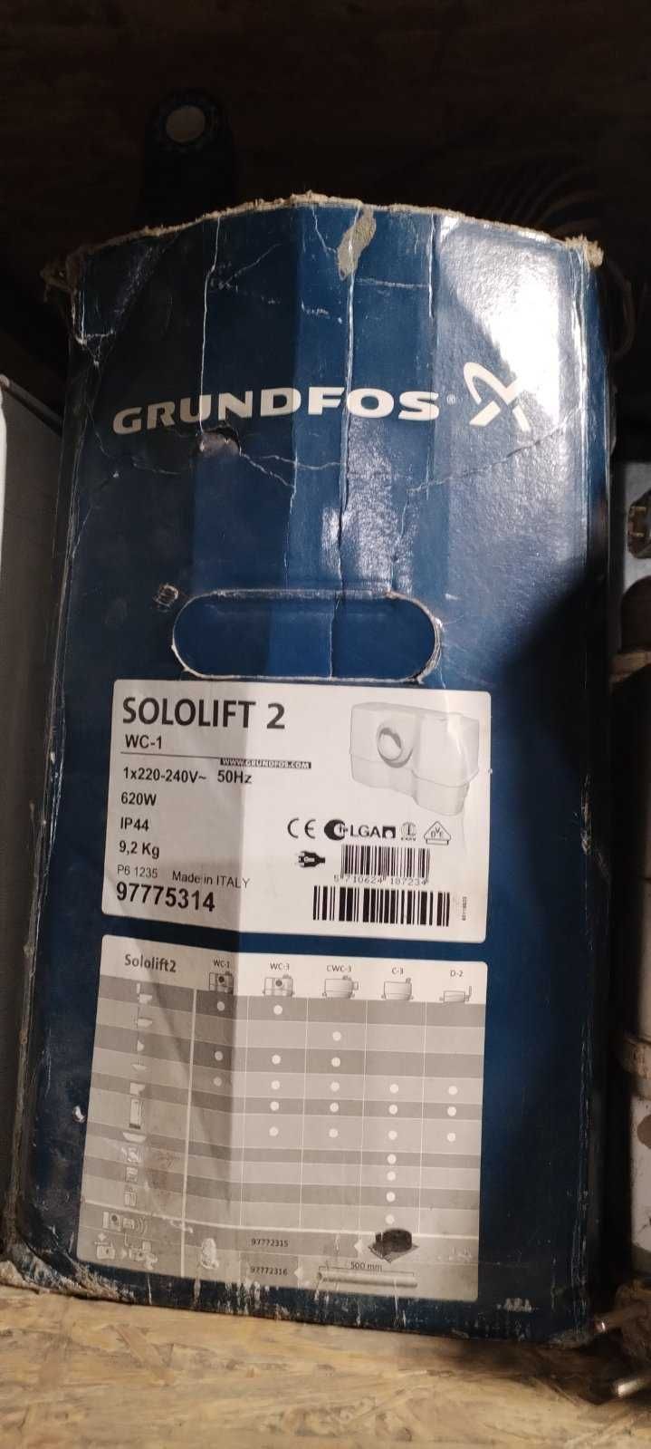 Каналізаційний насос / Каналізаційна станція GRUNDFOS SOLOFIT 2 WS-1