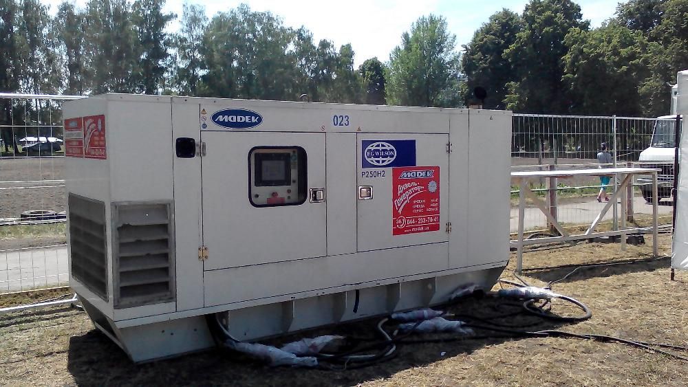 Оренда, прокат дизельних генераторів від 10 кВт до 2500 кВт