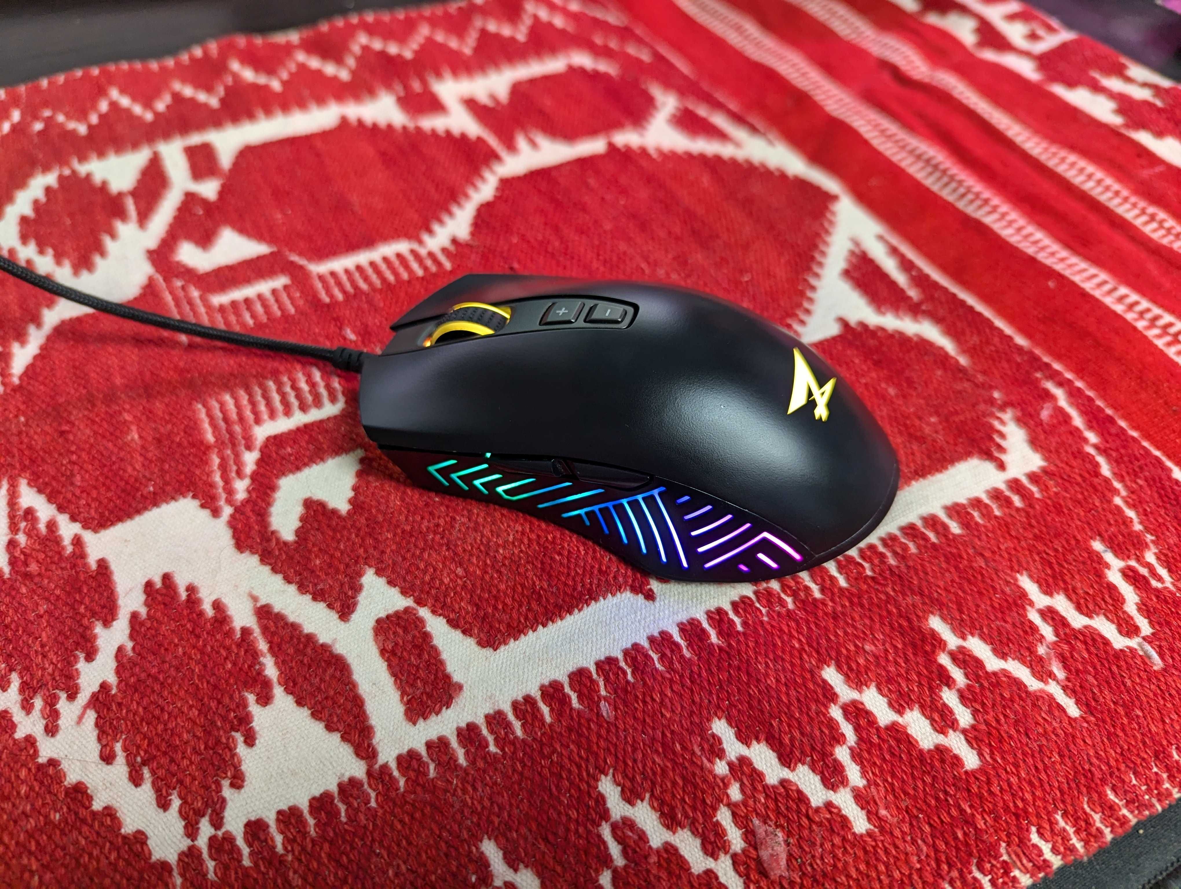 Легенда Игровая Мышь ZET GAMING Blackheart до 12400 dpi USB