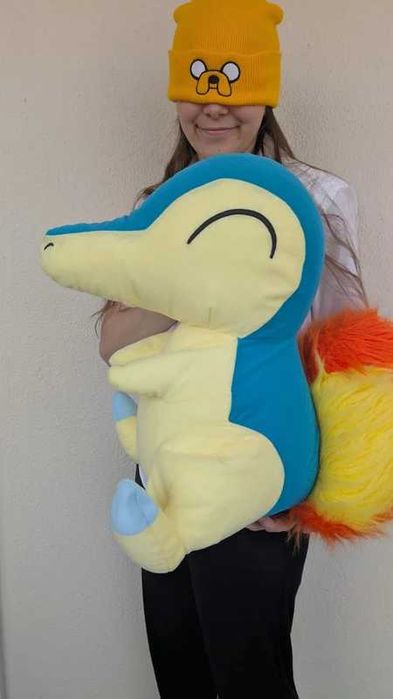 Pokémon peluche gigante / grande do pokémon Cyndaquil