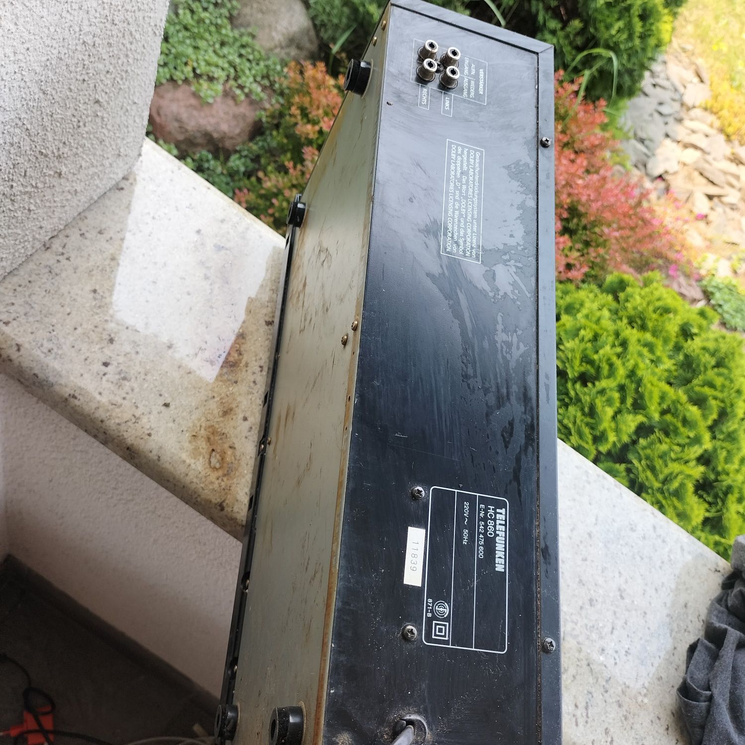 Magnetofon kasetowy Telefunken HC 860
