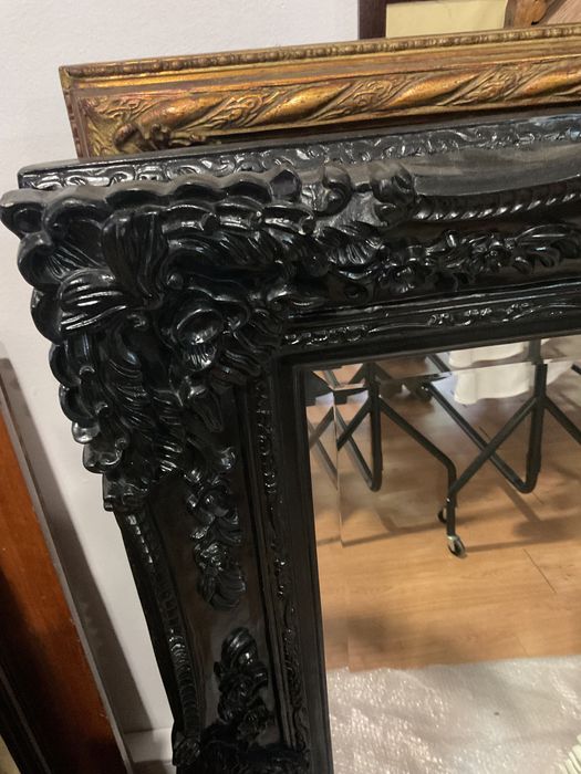 Espelhos Branco preto tamanho de 119x88 cm
