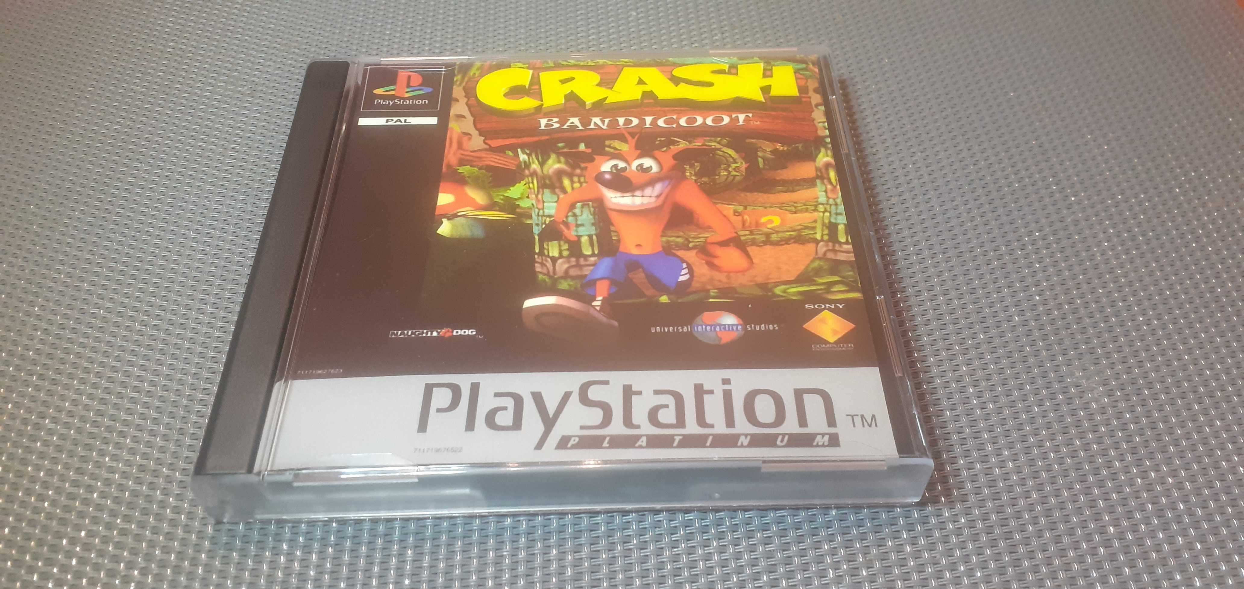 Crash Bandicoot psx BDB stan Warszawa