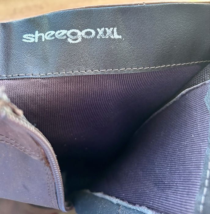 Damskue skórzane oficerki