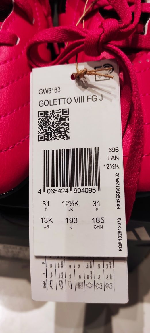 Buty piłkarskie dziecięce GOLETTO VIII FG J