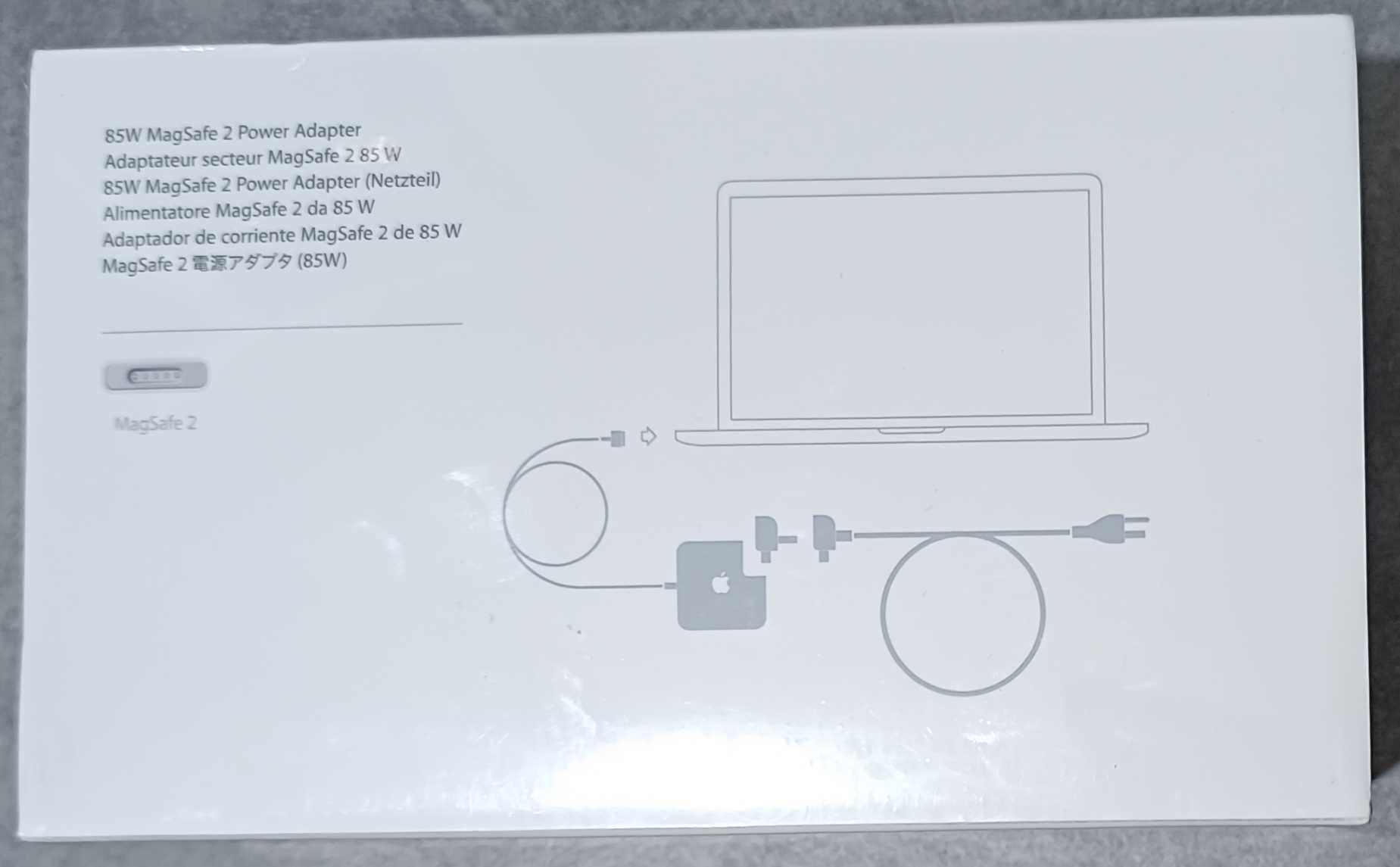 Apple zasilacz 85W Magsafe 2 A1424 Nowy