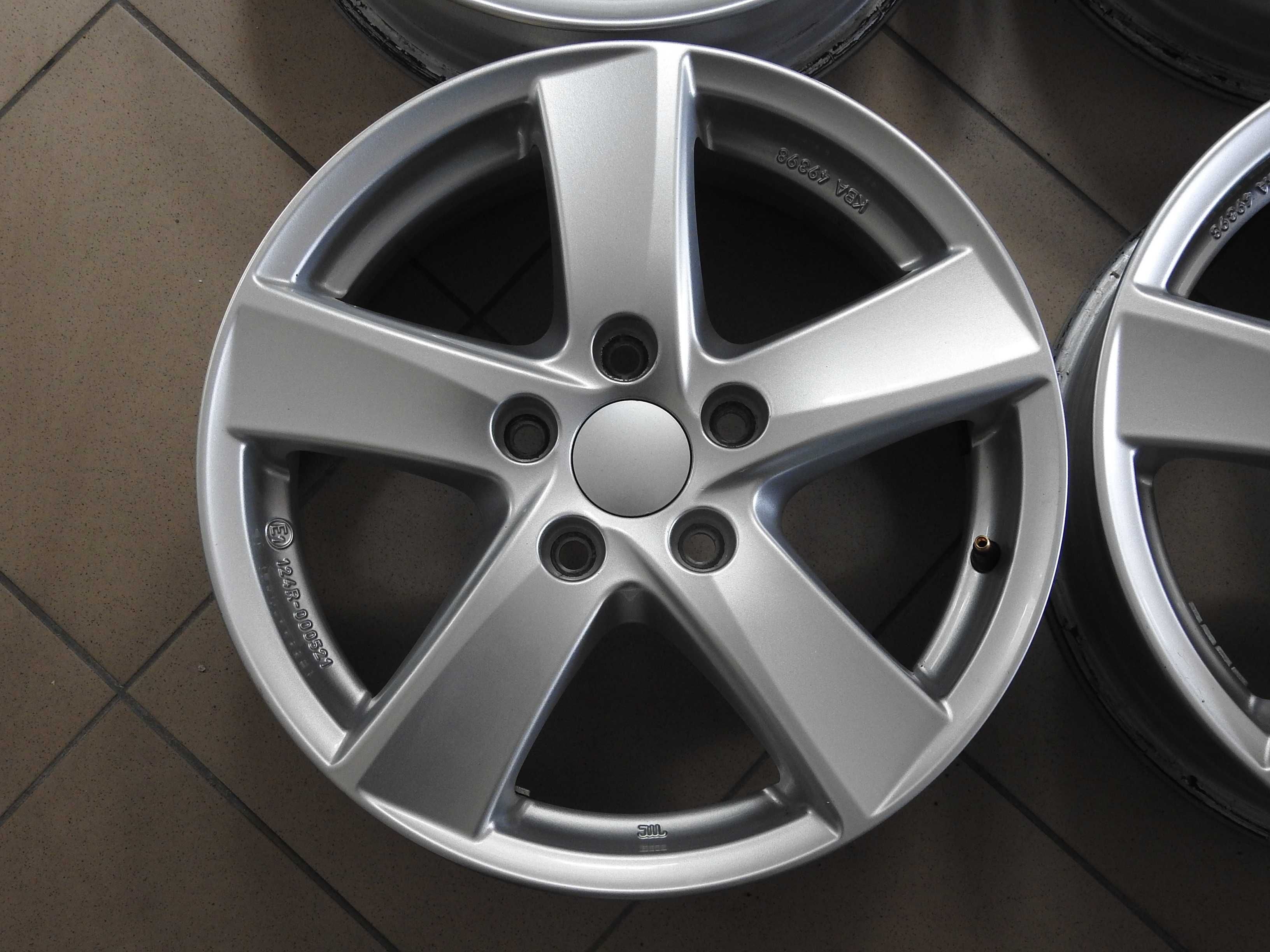 4xAlufelgi 16 5x112 6J 4T48 Piasta 57,1mm ALUTEC Germany Super Stan