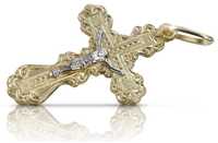 Złoty krzyżyk Prawosławny 14k 585 Gdańsk biżuteria oc002yw