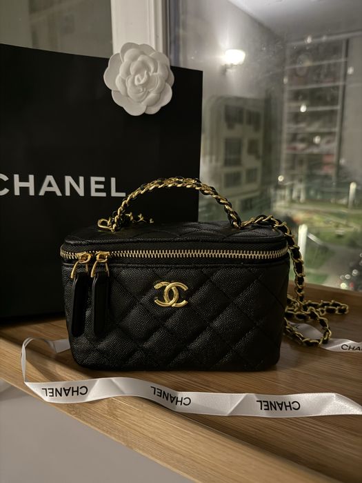 Сумка Chanel чорна 17 розмір