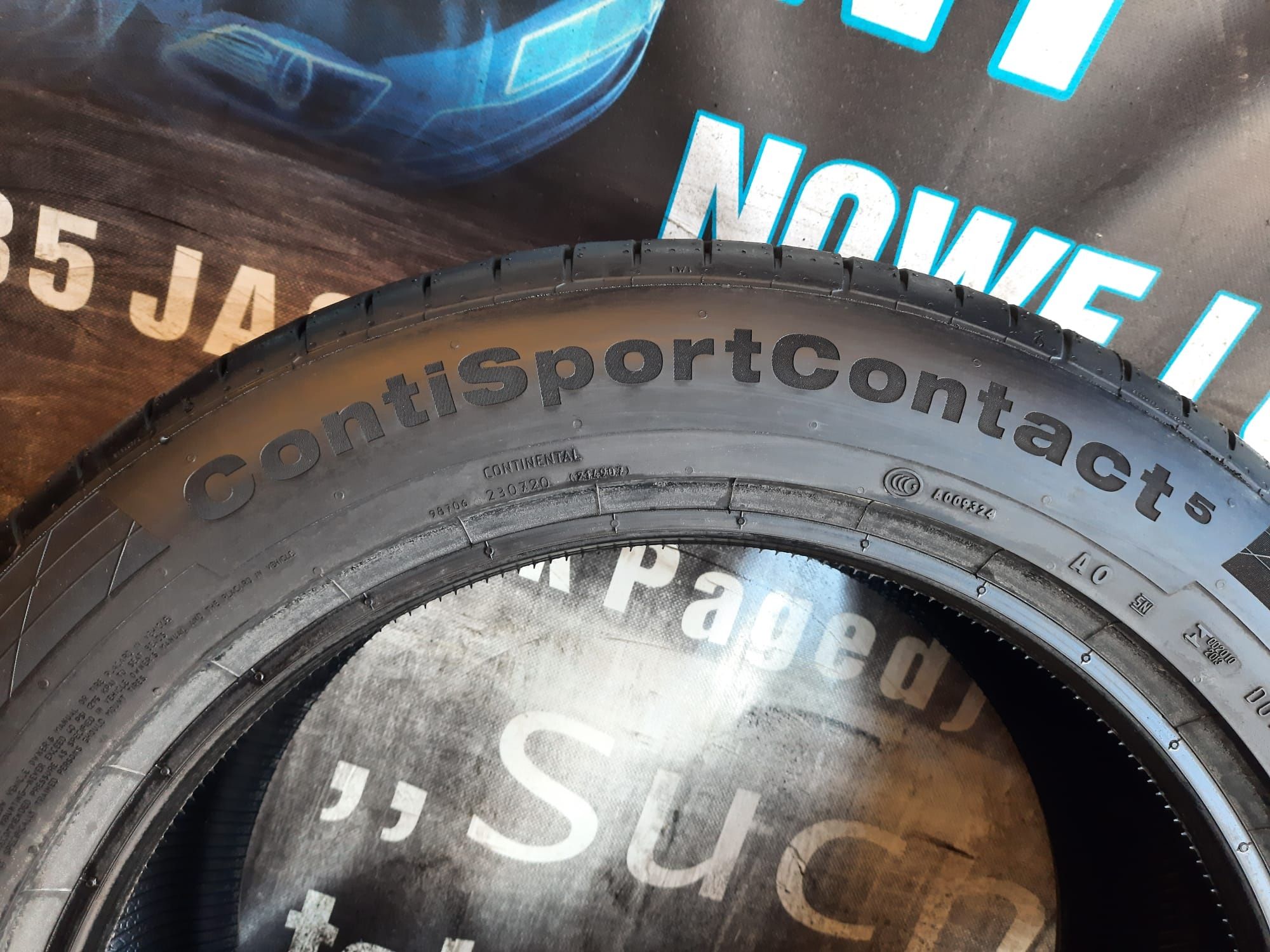 Opony letnie 235/55/19 Continental Para Nowe