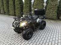 Quad 250 cm na wale Duża rama homologacja zarejestrowany - uszkodzony