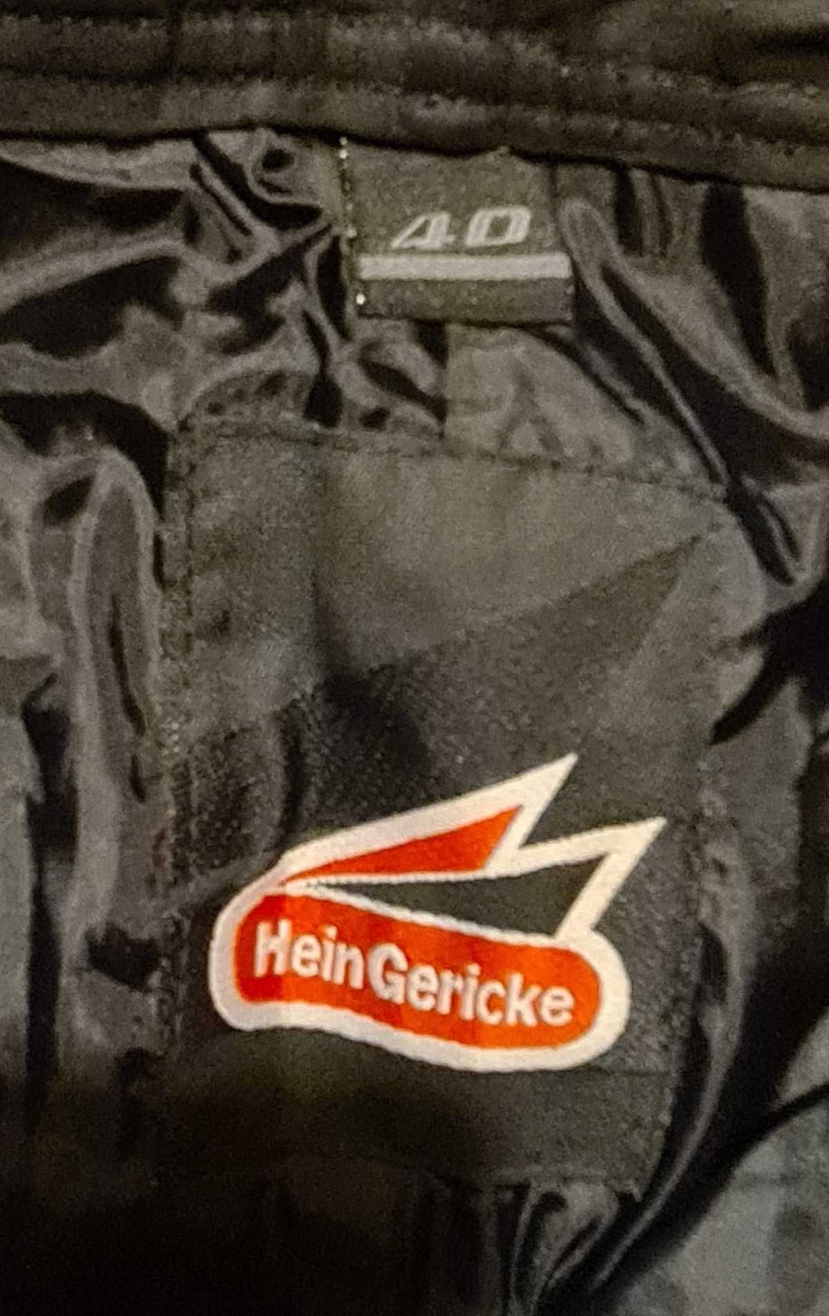 HEIN GERICKE spodnie motocyklowe skórzane 40