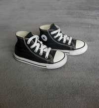 Converse all Star czarne wysokie oryginalne buty sportowe trampki r 24