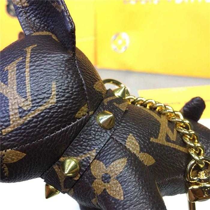 Porta-Chaves Louis Vuitton "Dog Edition" Novo
