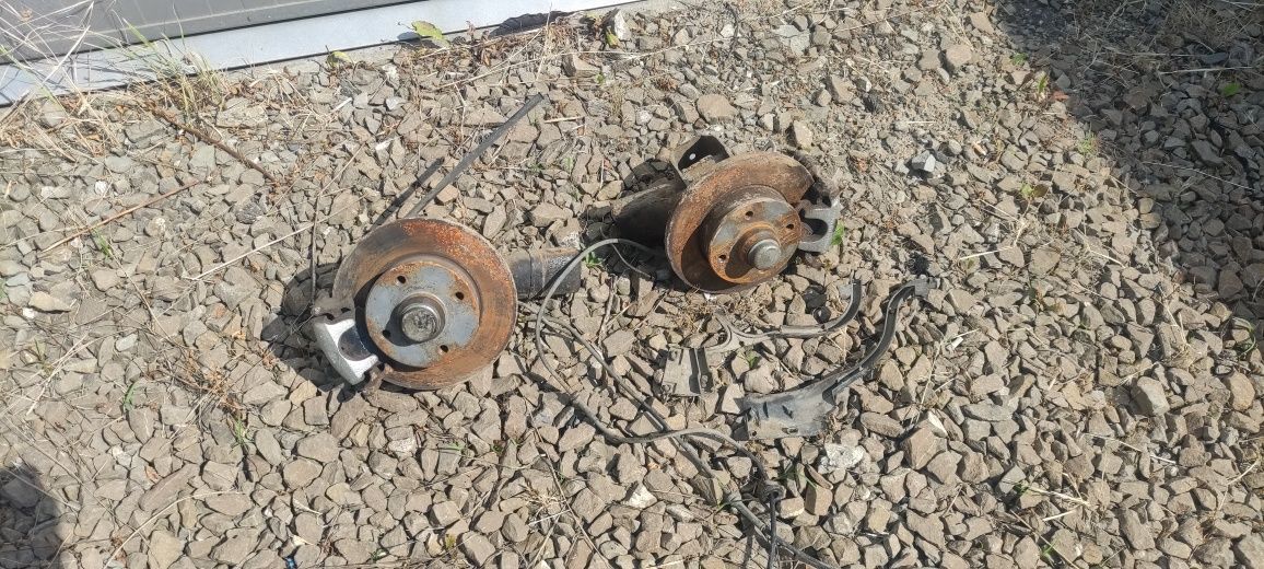 SWAP tarcz hamulcowych tył 4x100 golf 2 Jetta a2 GTI gtd 16v