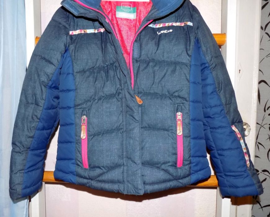 Куртка, пуховик, зимняя Maxiwarm Wedze рост 133-142см