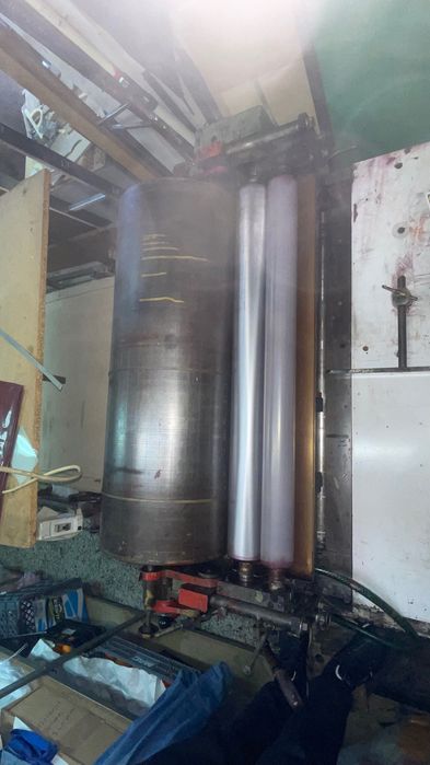Maquina de impressão de sacos de plástico e papel a uma cor