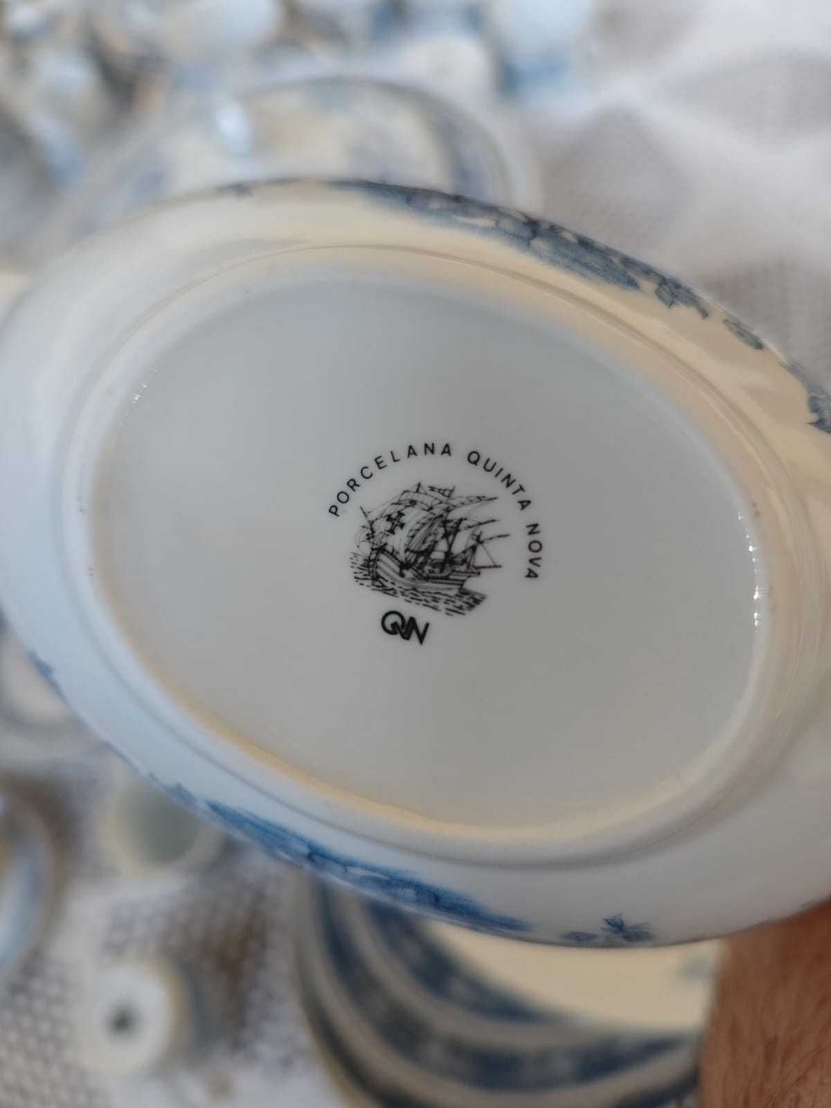Conjunto de louça Porcelana Quinta Nova - Vista Alegre - NOVO