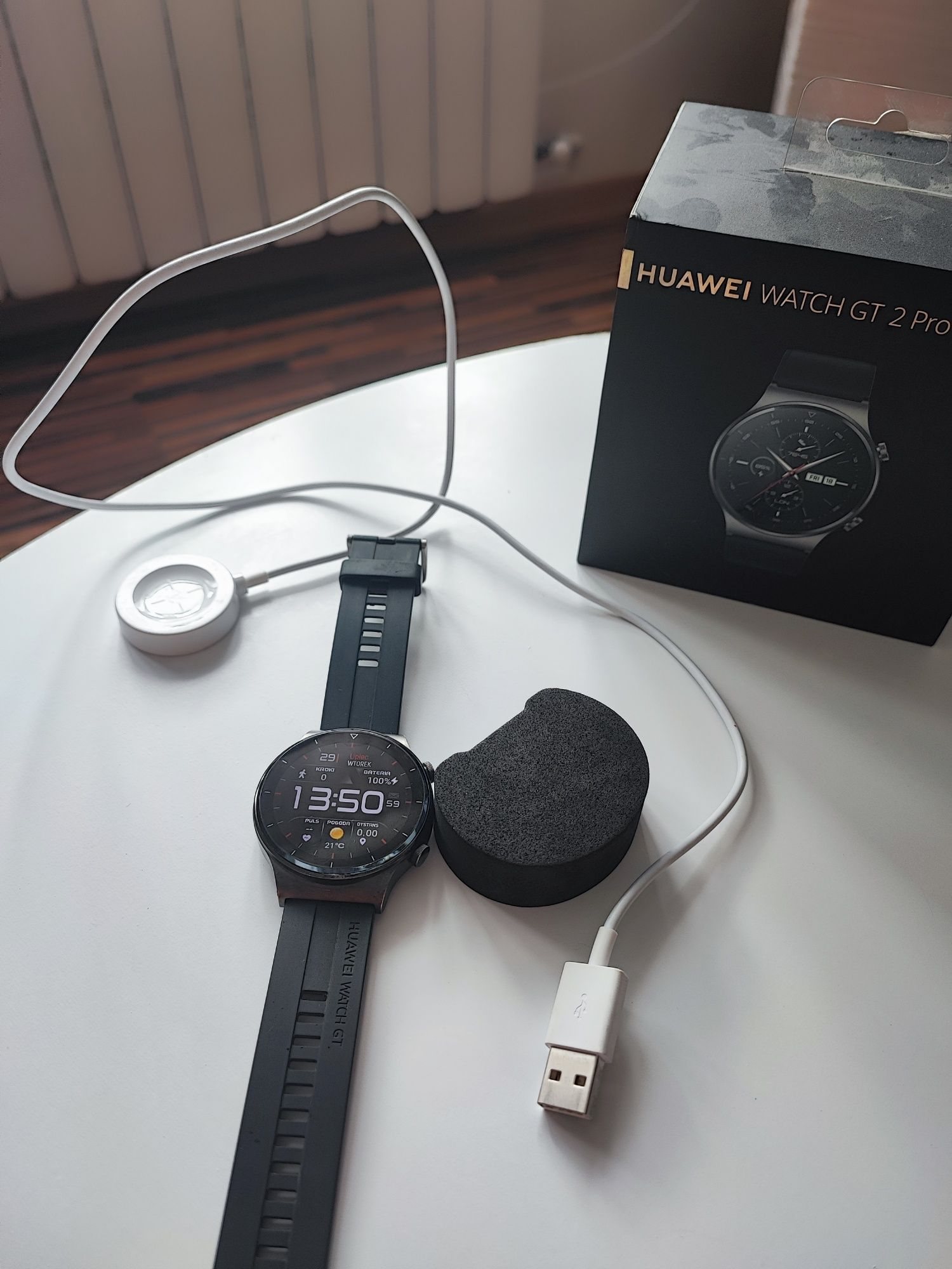Huawei watch GT 2 pro Bardzo zadbany
