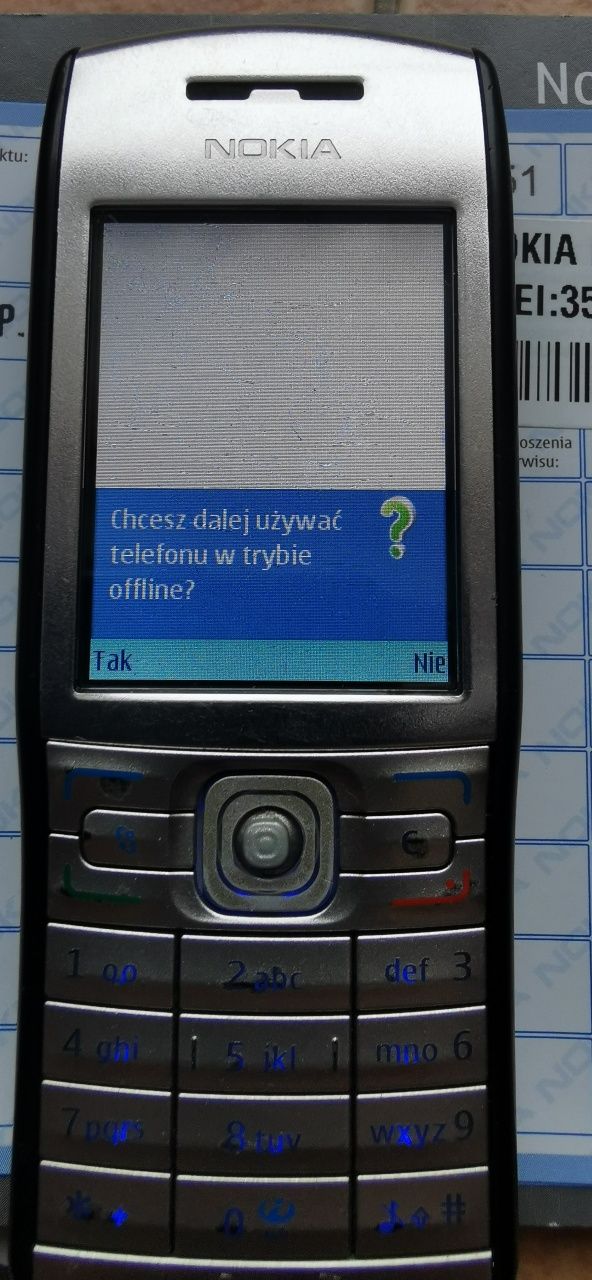 Nokia E50 oryginał PL
