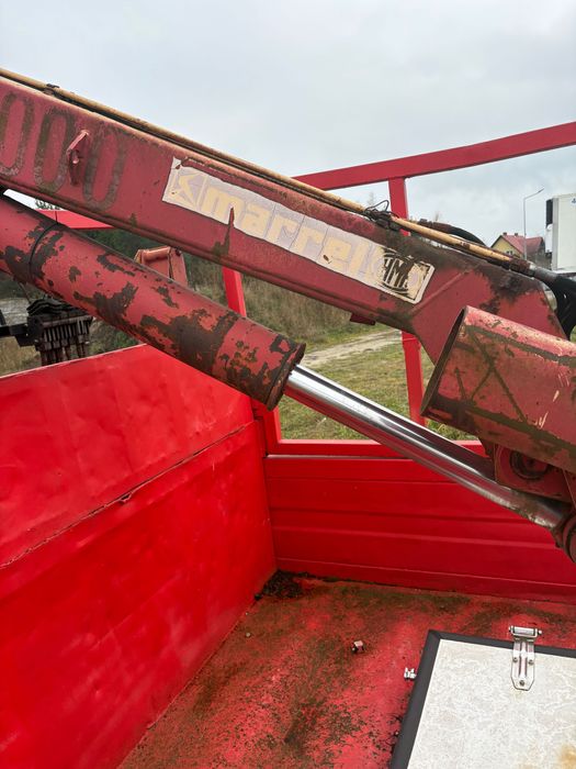 Hakowiec Platforma skrzynia ładunkowa  z hds + łyżka