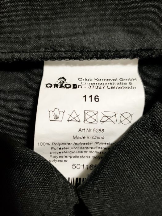 Strażak strój kostium przebranie 116