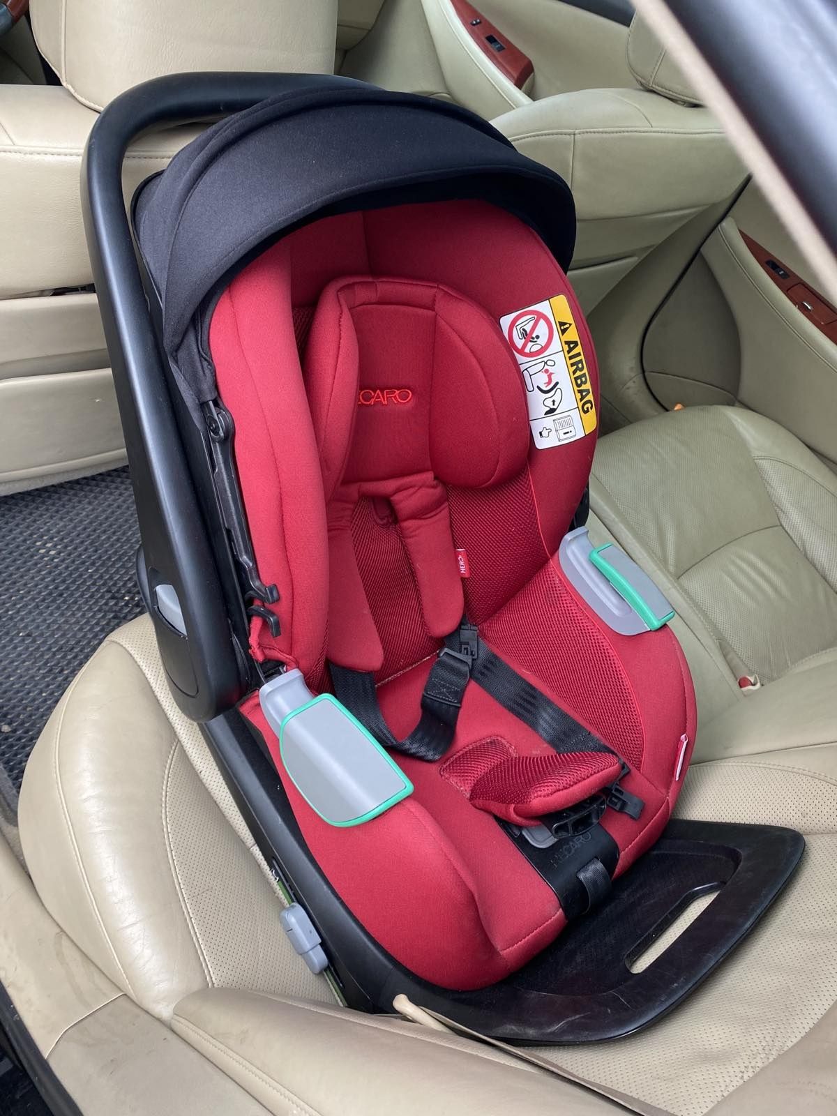 Детское кресло recaro avan рекаро Аван 0+ с база isofix изофикс люлька