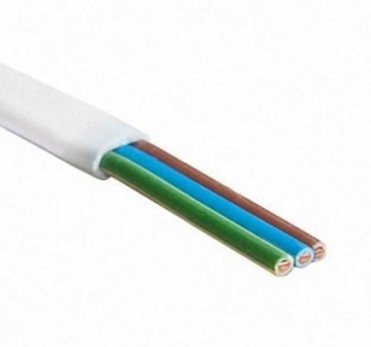 PRZEWÓD YDYP Kabel 3x2,5 100m Płaski 450/750V Damir - WYPRZEDAŻ