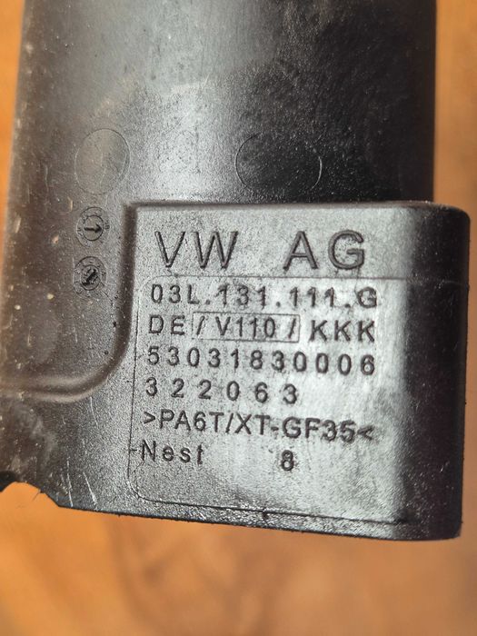 Rura intercoolera przewód VW Audi Seat Skoda 5N0.145.840K 2.0TDI