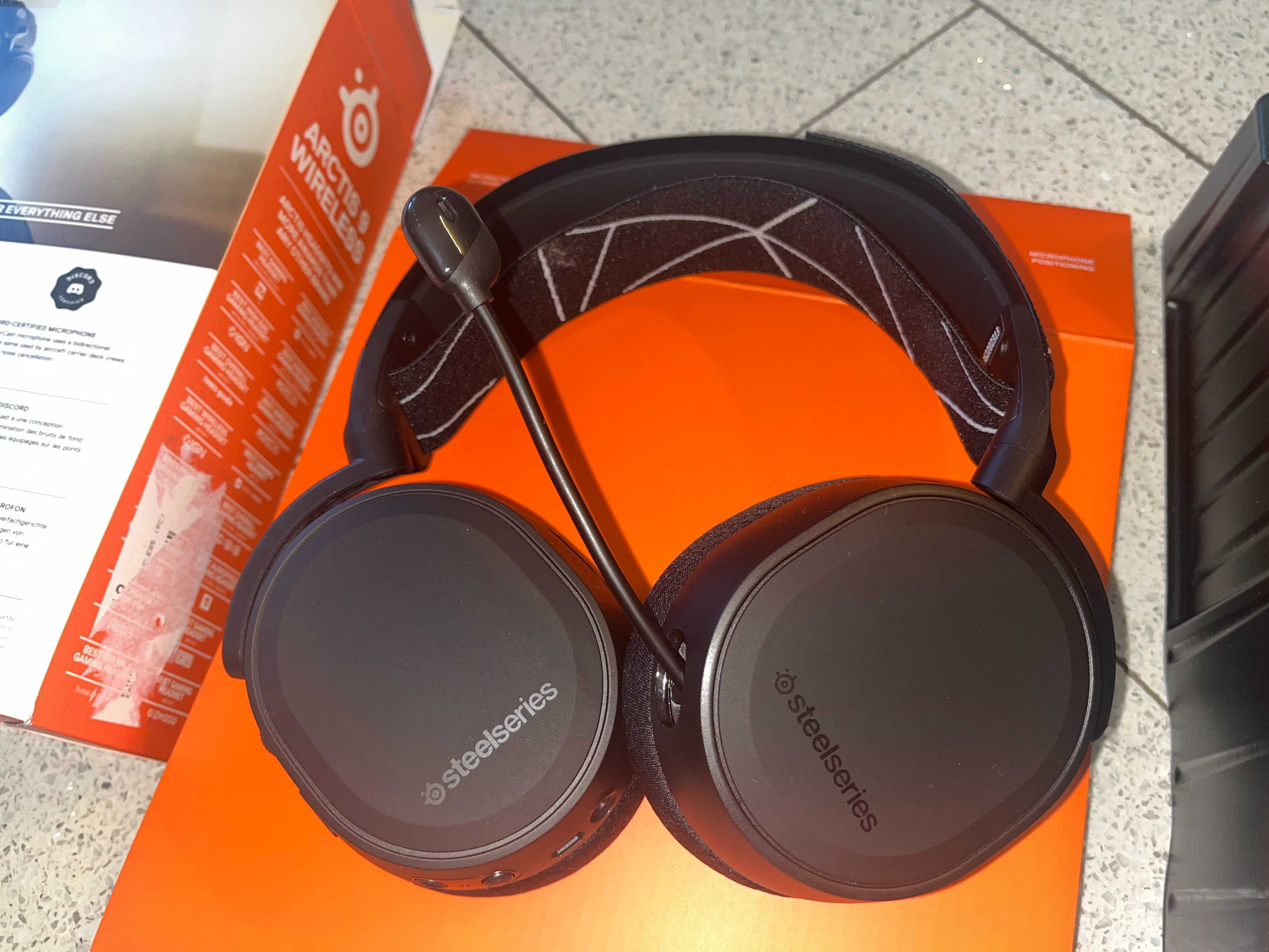 Słuchawki bezprzewodowe Steelseries Arctis 9 Wireless