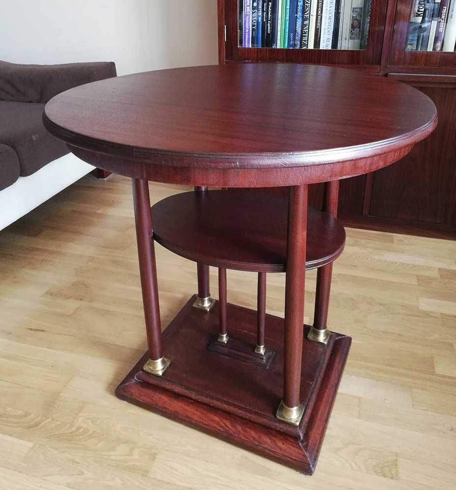 Secesja wiedeńska stolik + krzesła , gabinet, salonik