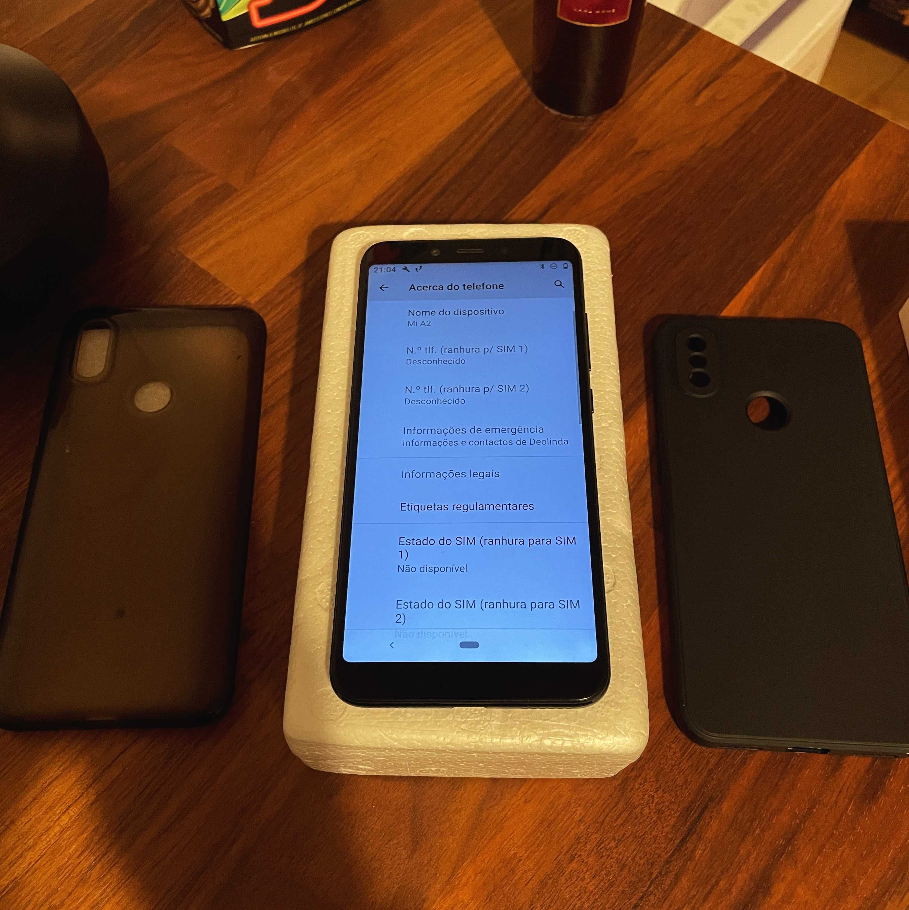 Xiaomi Mi A2 32 GB (Dual Sim) Capas + Vidro