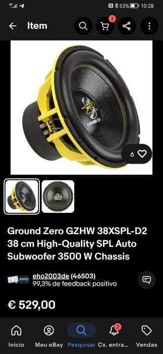 Subwoofer ground zero