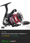 Kołowrotek Daiwa Ninja 6000 Nie Preston Matrix Guru Shimano Robinson