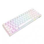 Klawiatura mechaniczna Royal Kludge RK61 RGB, red switch (biała)
