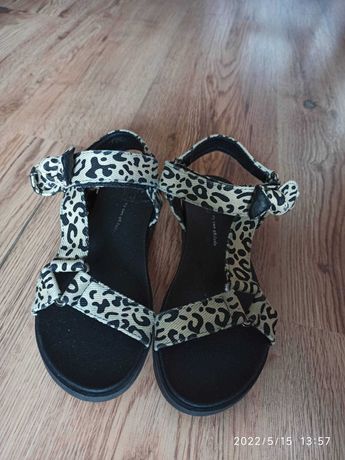 Босоніжки босоножки летняя обувь принт леопард