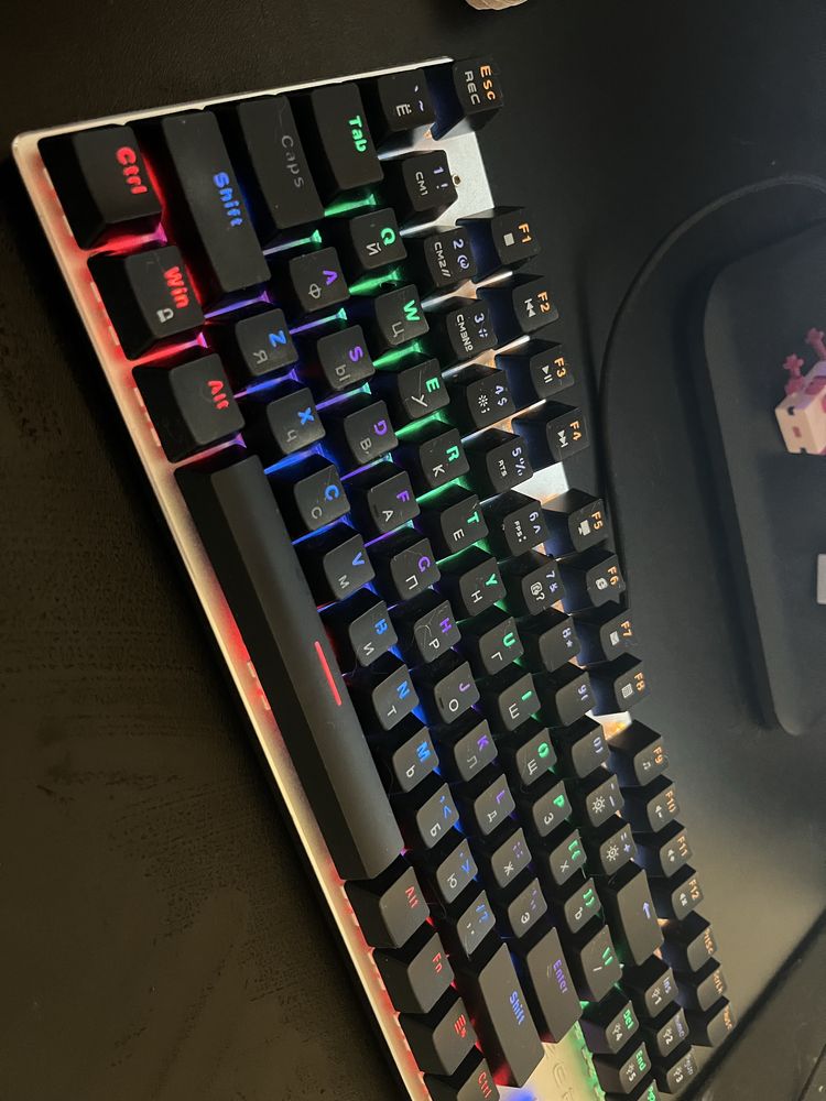 Продам Механическую Клавиатуру METOO ZERO X52 Gaming с подсветкой
