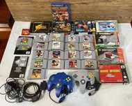 Jogos, consolas e acessórios Nintendo 64, Sega e Tazos Matutano