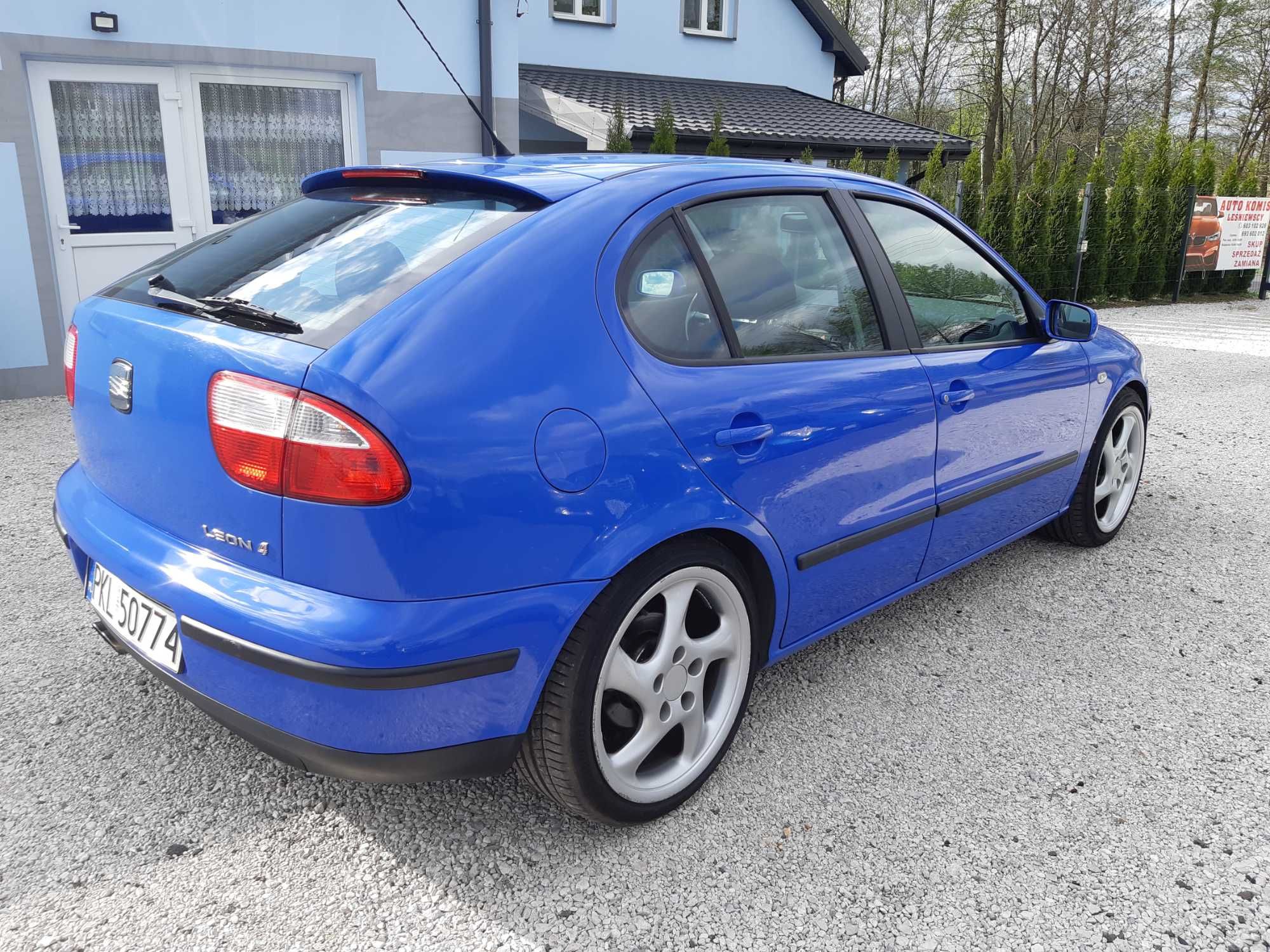 Seat Leon 1,8 T LPG 4X4 180 PS Zamiana Porsche 18 Cali 6-CIO Manual