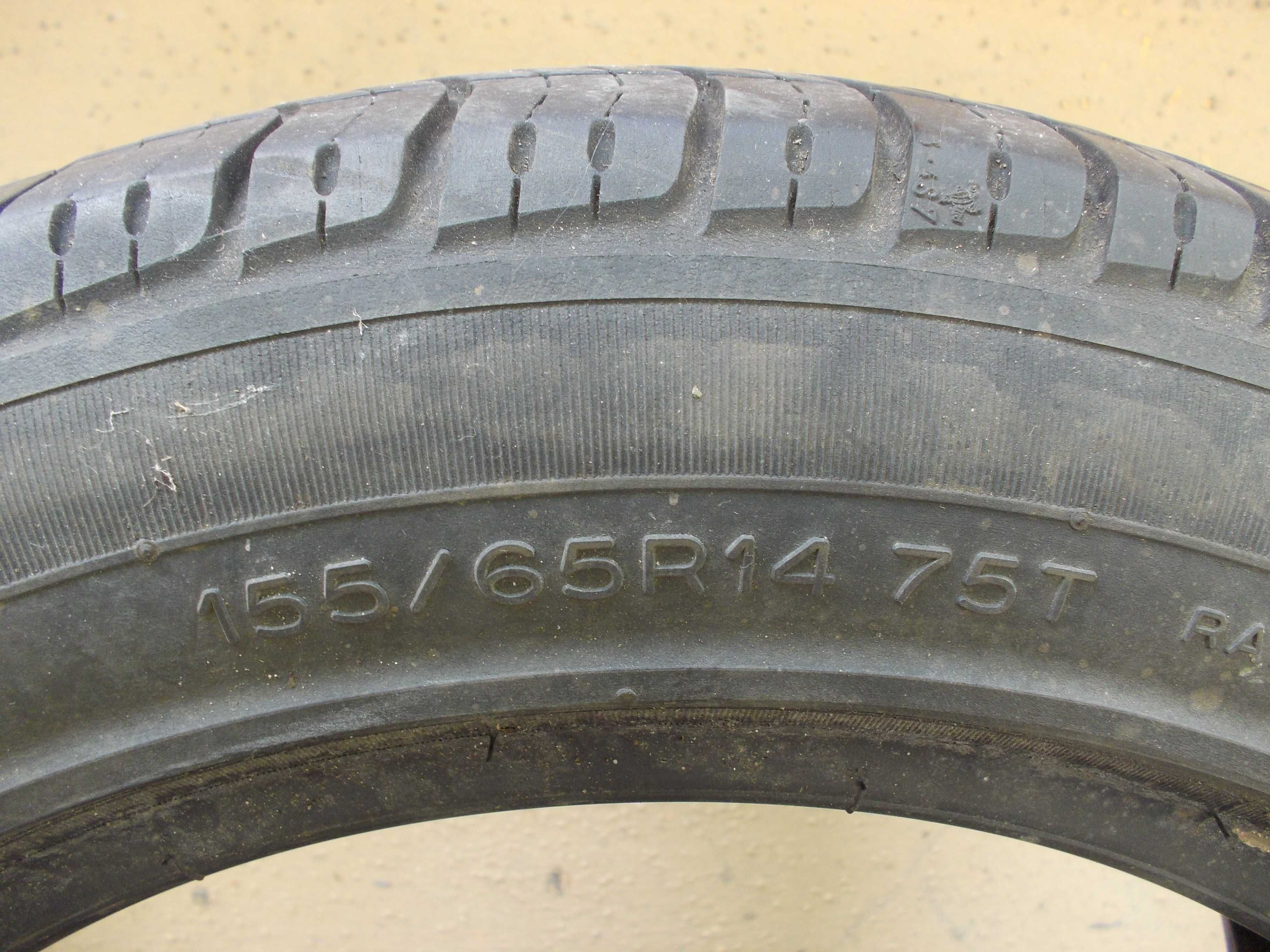 Opony letnie 155/65/R14 - MICHELIN.