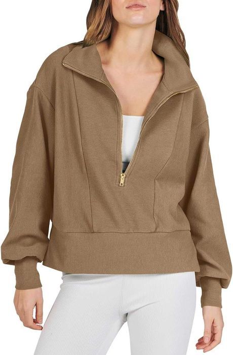 Nowa bluza damska / bluzka / sweter / pulower / brązowa M !2265!