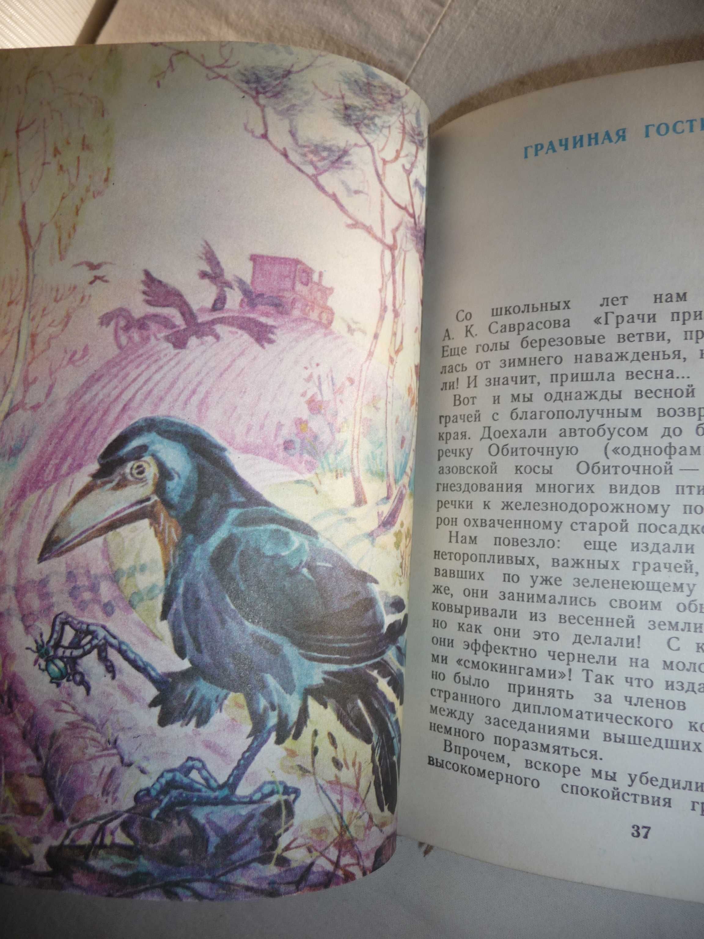 Лошаков "Птицы живут на Земле" книга детская научно-популярная