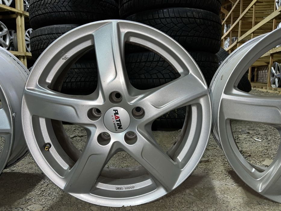 Диски німецькі PLATIN 5/112 R17 7J ET45 підходять на E golf