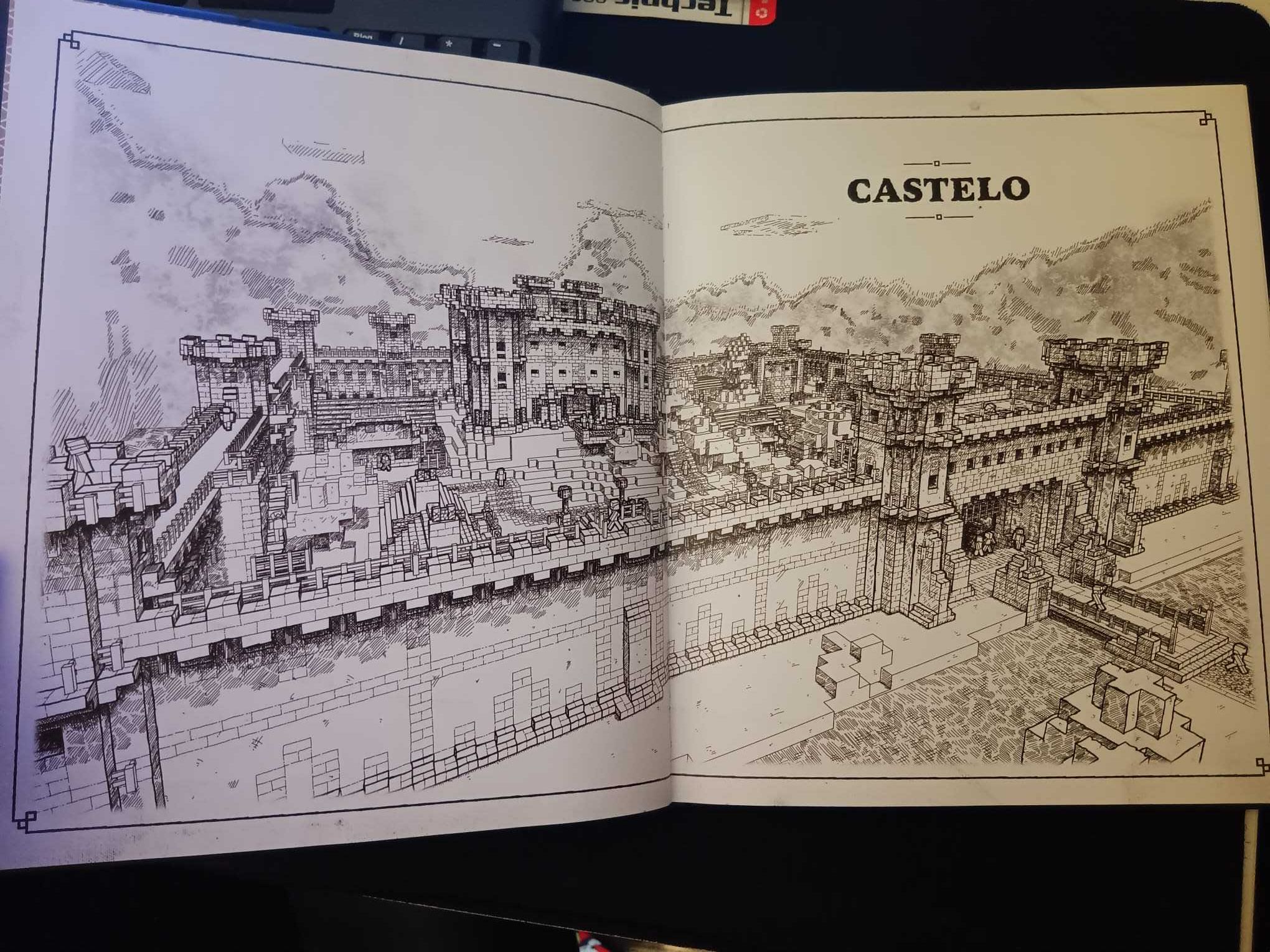 Minecraft - Livro fortalezas medievais
