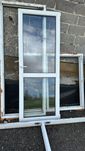 Okno balkonowe 204x77