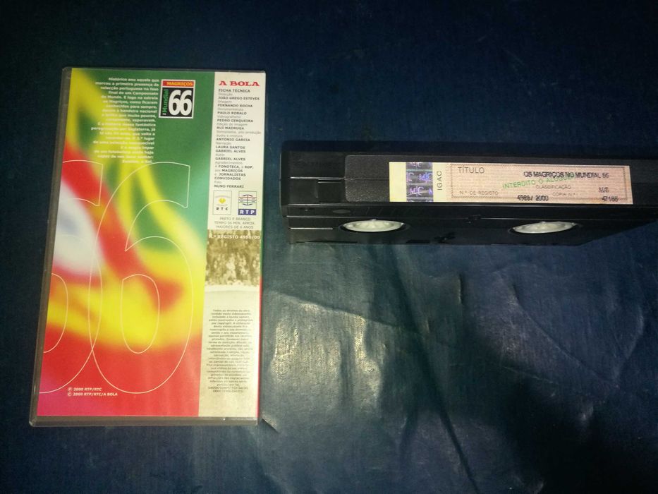 OS MAGRIÇOS NO MUNDIAL DE 66 VHS (áudio em Português)