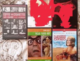 Vários DVD usados e novos