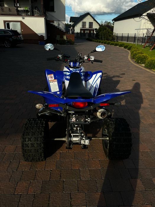 Yamaha raptor 350cc Zarejestrowany/homologacja L7e